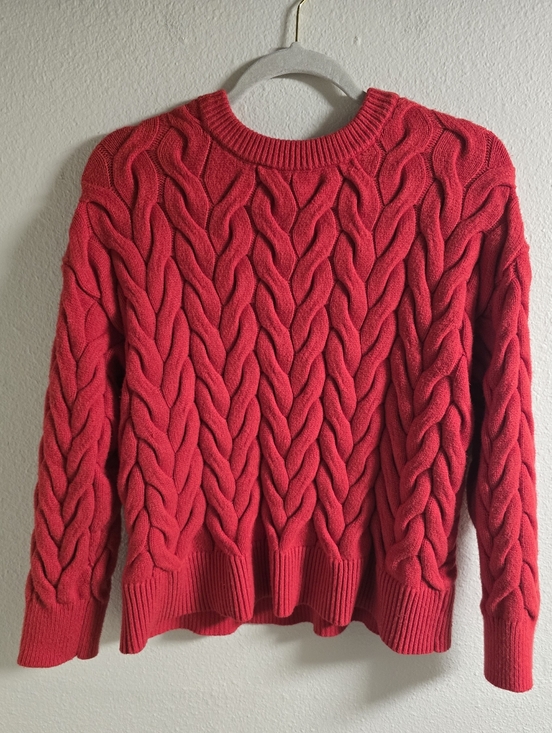 Philosophy Sweaters - Philosphy Red Knit Sweater